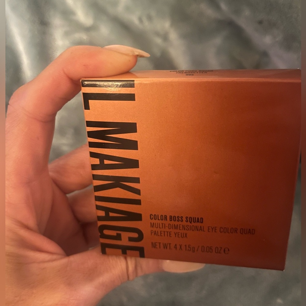 Brand new IL MAKIAGE Color Boss Quad Eyeshadow Palette in Trendsetter